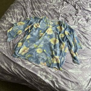 Belle by Kim Gravel Floral Blouse